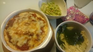ミートドリア＋コールスローサラダ