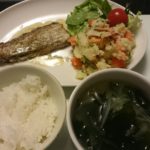太刀魚のムニエル＋ポテトサラダ